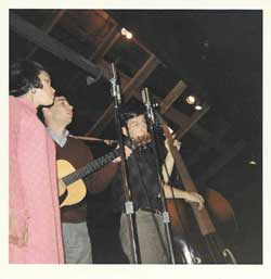 1960s Singing Group on stage